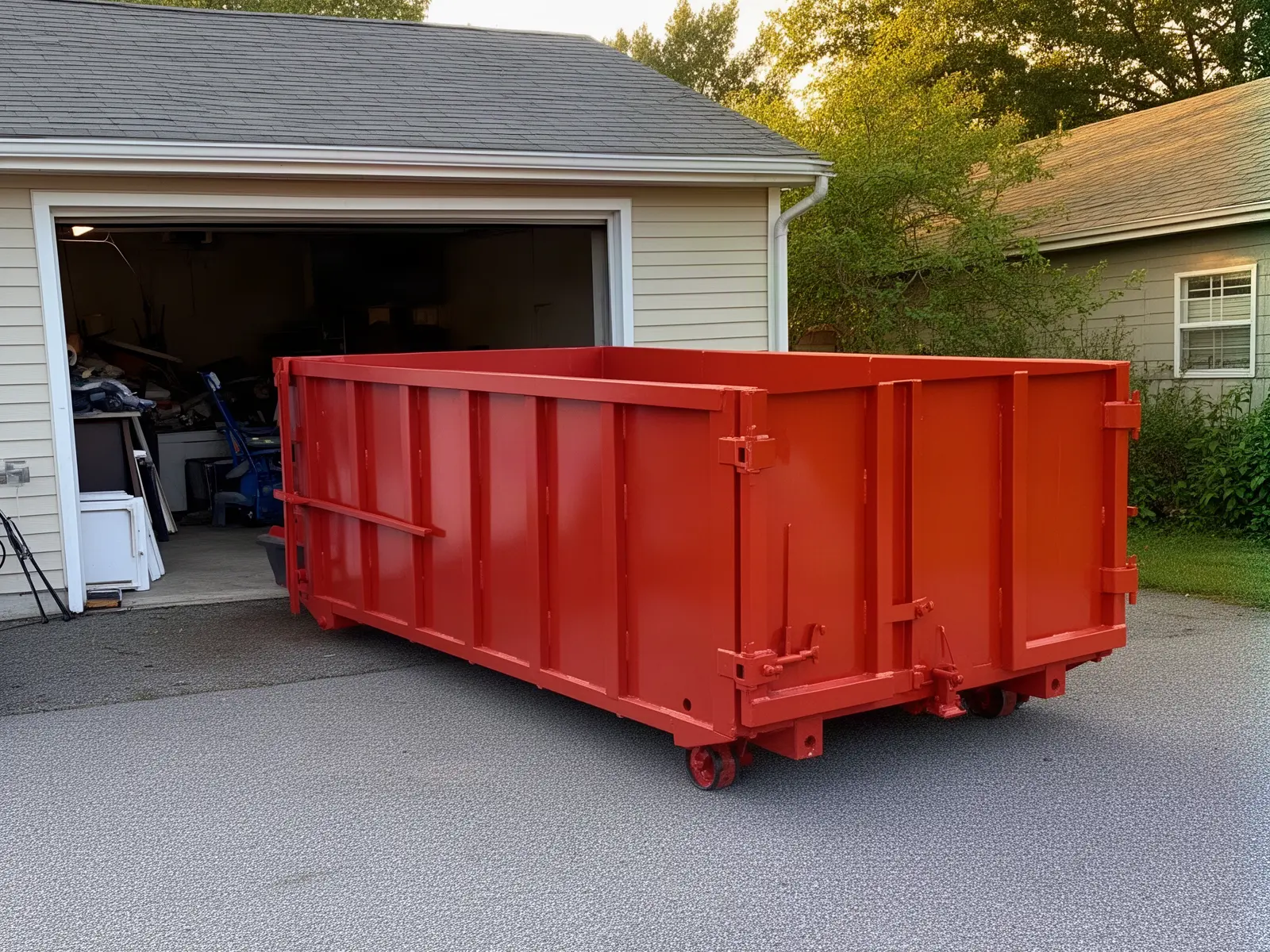 Roll-off dumpster from Fresh Start Dumpsters in Allen, TX